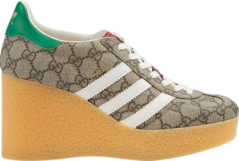 gucci adidas gazelle wedge|adidas wedge gazelle goat.